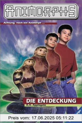 Binding : Taschenbuch, Edition : 1, Label : Ravensburger Buchverlag, Publisher : Ravensburger Buchverlag, medium : Taschenbuch, numberOfPages : 156, publicationDate : 2001-01-01, authors : Katherine Applegate, translators : Christoph Arndt, languages : german, ISBN : 3473348708