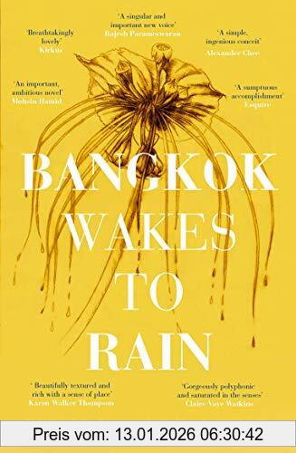 Pitchaya Sudbanthad Bangkok Wakes To Rain, Shortlisted For The 2020 Edward Stanford 'Fiction With A Sense Of Place' Award
