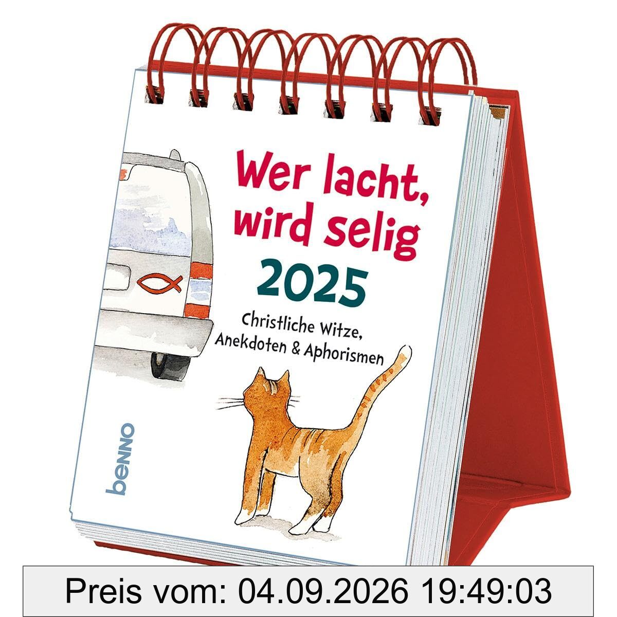 Wer lacht, wird selig 2025: Christliche Witze, Anekdoten & Aphorismen