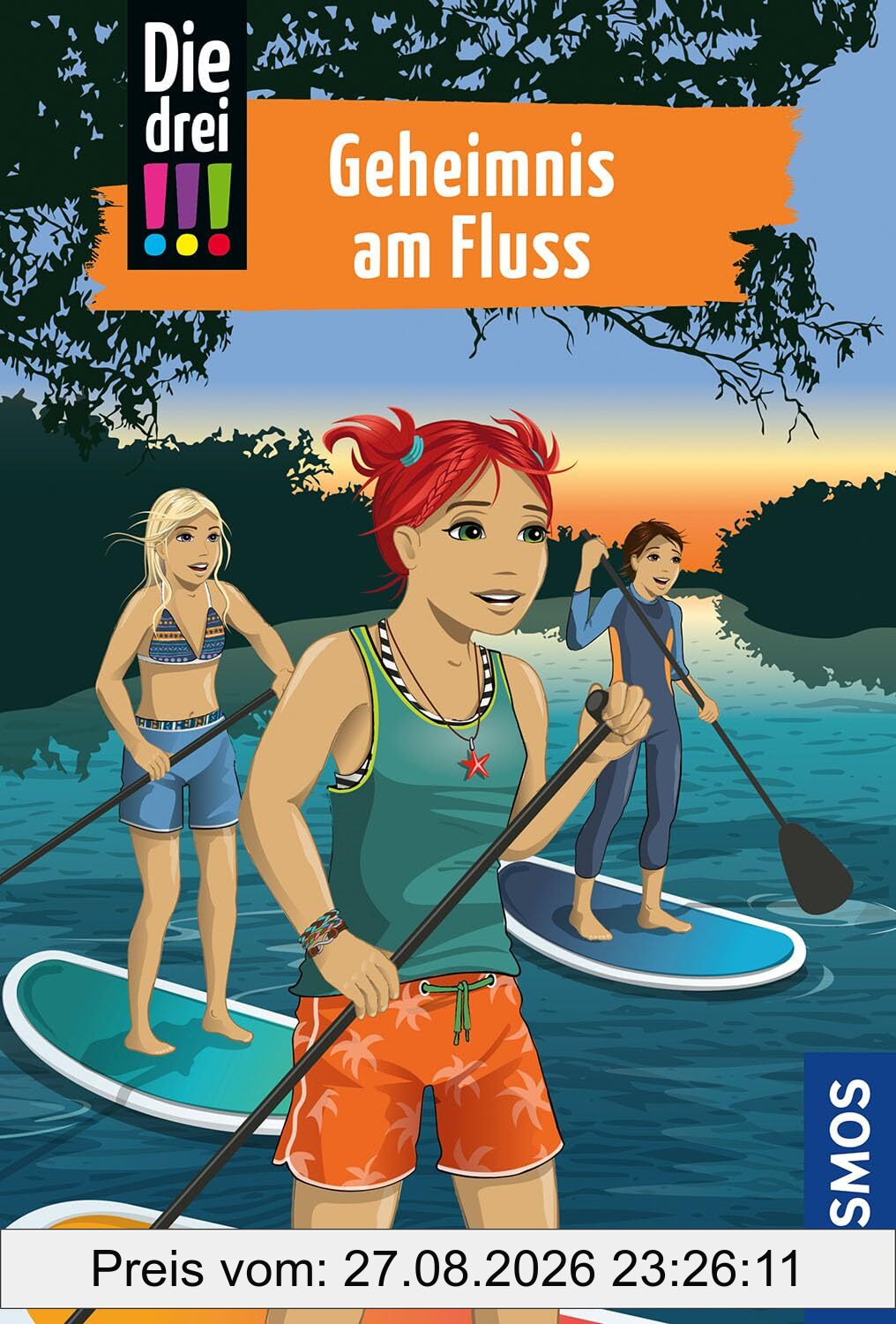 Die drei !!!, 92, Geheimnis am Fluss: Spannender Kinderkrimi im Taschenbuch ab 10 Jahren über Freundschaft, Teamgeist und clevere Detektivinnen mit jeder Menge Mädchen-Power