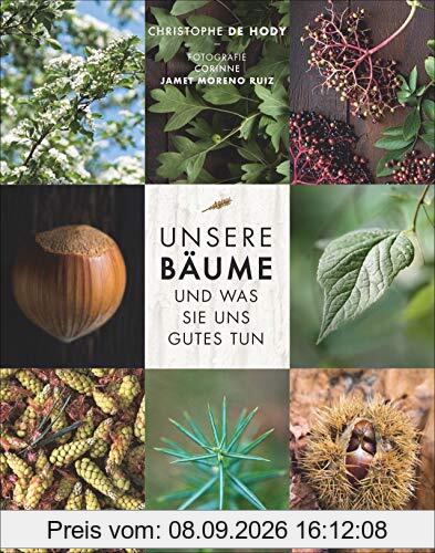 Unsere Bäume und was sie uns Gutes tun. Alles über Bestimmung, Sammlung und Nutzung der 20 häufigsten Bäume in unseren Wäldern. Mit köstlichen Rezepten und Infos Heilkraft der Bäume.