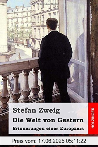 Binding : Taschenbuch, Label : CreateSpace Independent Publishing Platform, Publisher : CreateSpace Independent Publishing Platform, medium : Taschenbuch, numberOfPages : 338, publicationDate : 2016-04-17, authors : Stefan Zweig, ISBN : 1532788584