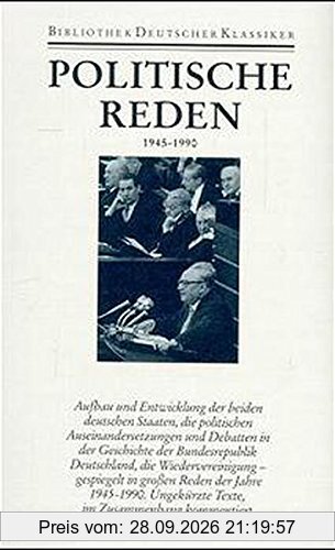 Politische Reden in vier Bänden: Band IV: 1945-1990