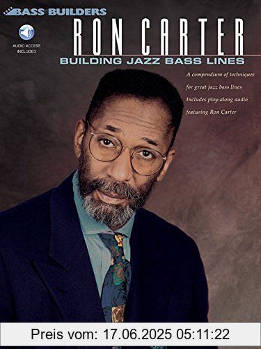Brand : HAL LEONARD, Binding : Taschenbuch, Edition : Pap/Com, Label : Hal Leonard Music Publishing, Publisher : Hal Leonard Music Publishing, NumberOfItems : 1, PackageQuantity : 1, Feature : In diesem Buch veranschaulicht Bass-- Vorlagen-Ron Carter die Grundmodelle der Schaffung von Bass-Linien, während du entlang zur CD mit einer All-Star- Rhythmusgruppe spielst., medium : Taschenbuch, numberOfPages : 48, publicationDate : 1999-03-01, authors : Various, languages : english, ISBN : 0793586348