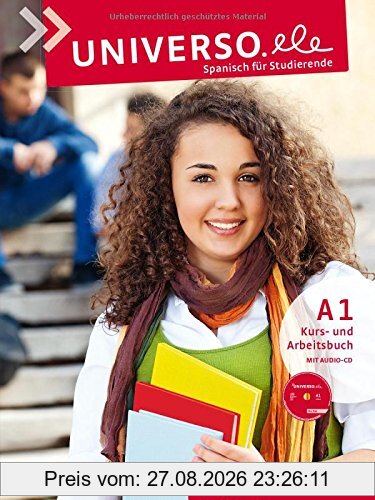 Universo.ele A1: Spanisch für Studierende / Kursbuch + Arbeitsbuch + 1 Audio-CD