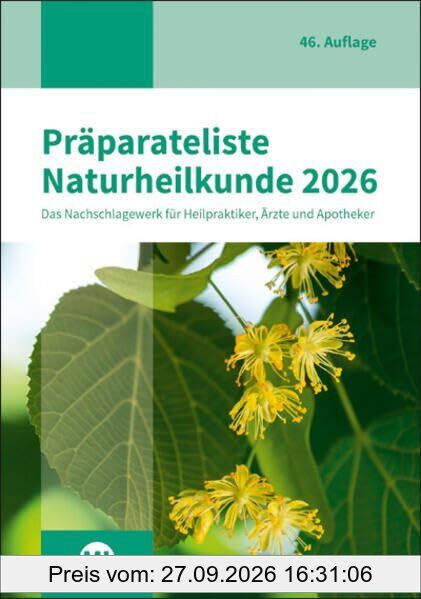 Präparateliste der Naturheilkunde 2026
