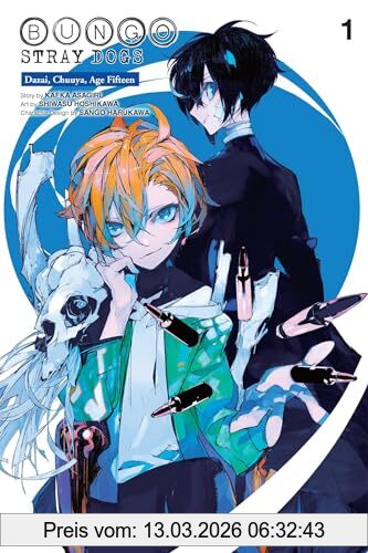 Kafka Asagiri Bungo Stray Dogs, Dazai, Chuuya, Age Fifteen, Vol. 1