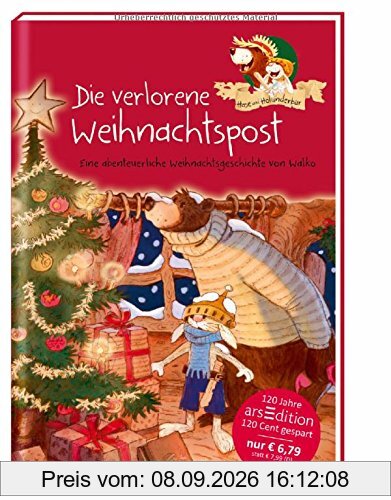 Hase und Holunderbär - Die verlorene Weihnachtspost (Jubiläumstitel): Eine abenteuerliche Weihnachtsgeschichte von Walko