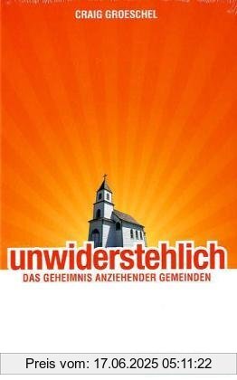 Binding : Gebundene Ausgabe, Edition : 1., Aufl., Label : Scm R. Brockhaus, Publisher : Scm R. Brockhaus, medium : Gebundene Ausgabe, numberOfPages : 192, publicationDate : 2010-09-28, authors : Craig Groeschel, translators : Silke Gabrisch, languages : german, ISBN : 3417263492