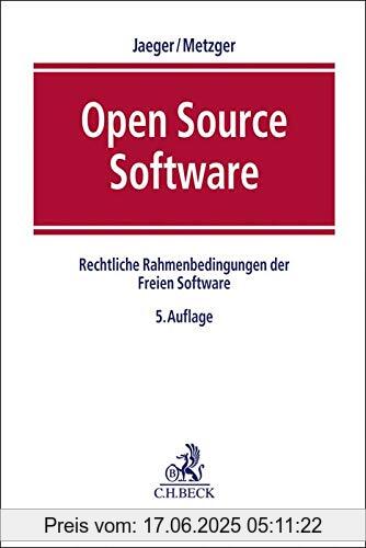 Binding : Gebundene Ausgabe, Edition : 5, Label : C.H.Beck, Publisher : C.H.Beck, medium : Gebundene Ausgabe, numberOfPages : 394, publicationDate : 2020-02-05, authors : Till Jaeger, Axel Metzger, ISBN : 3406734979