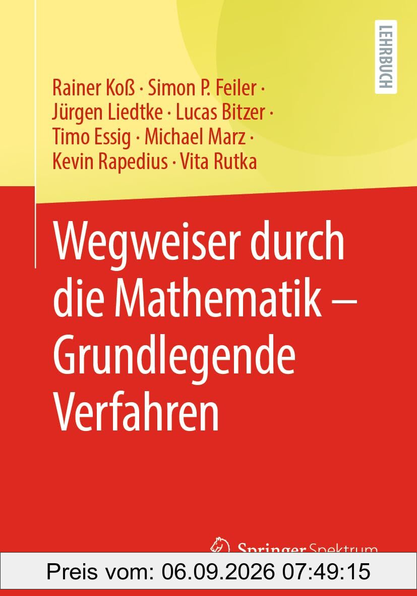 Wegweiser durch die Mathematik – Grundlegende Verfahren