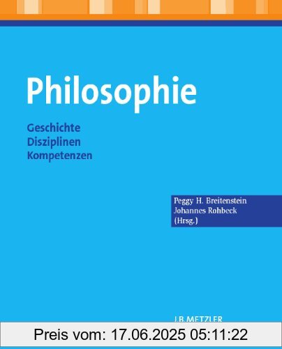 Binding : Broschiert, Label : Metzler, J B, Publisher : Metzler, J B, medium : Broschiert, numberOfPages : 503, publicationDate : 2011-10-04, publishers : Breitenstein, Peggy H., Johannes Rohbeck, languages : german, ISBN : 3476022994