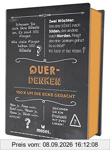 Quiz-Box Querdenken: 100 x um die Ecke gedacht (Quiz-Boxen)