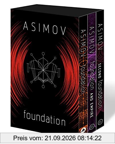 Foundation 3-Book Boxed Set: Foundation, Foundation and Empire, Second Foundation