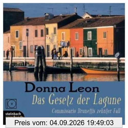Das Gesetz der Lagune. Commissario Brunettis zehnter Fall. Roman. 7 CDs