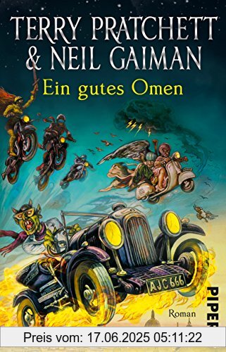 Binding : Taschenbuch, Label : Piper Taschenbuch, Publisher : Piper Taschenbuch, medium : Taschenbuch, numberOfPages : 464, publicationDate : 2018-05-02, authors : Terry Pratchett, Neil Gaiman, translators : Andreas Brandhorst, ISBN : 3492281664