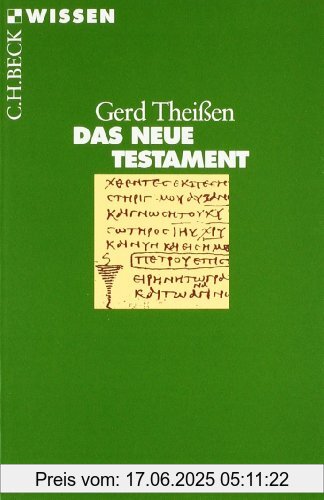 Binding : Taschenbuch, Edition : 1. Aufl., Label : C.H.Beck, Publisher : C.H.Beck, medium : Taschenbuch, numberOfPages : 128, publicationDate : 2002-02-20, authors : Gerd Theissen, languages : german, ISBN : 3406479928