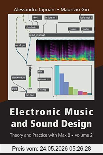 Alessandro Cipriani Electronic Music And Sound Design - Theory And Practice With Max 8 - Volume 2 (Third Edition)