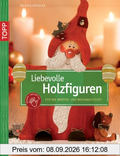 Liebevolle Holzfiguren für die Winter- und Weihnachtszeit