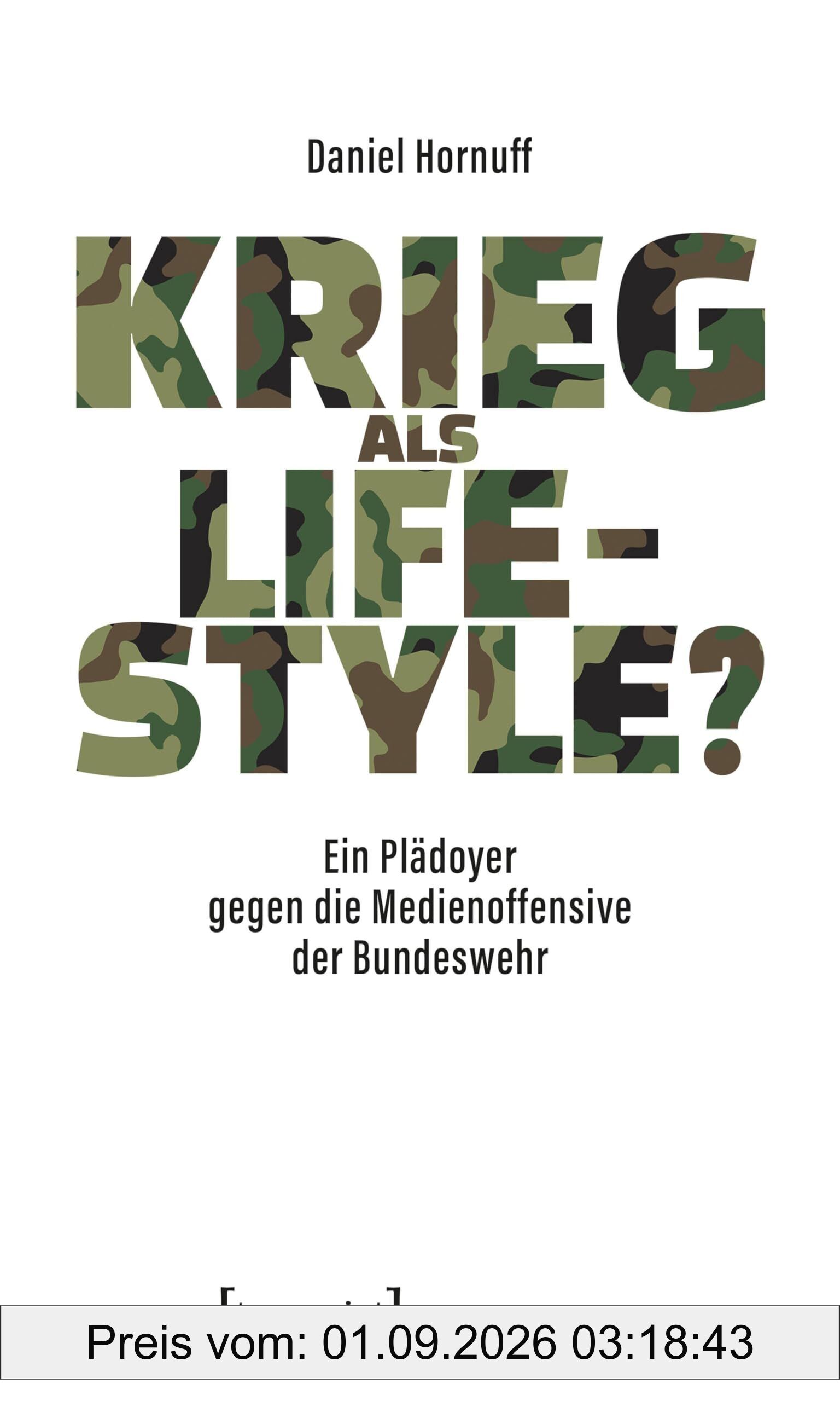 Krieg als Lifestyle?