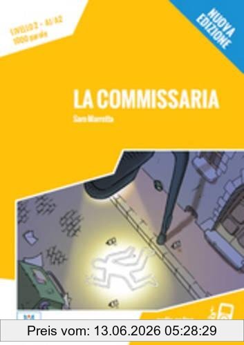 S Maretta La Commissaria + Online MP3 Audio, La Commissaria. Libro + Online MP3 Audio