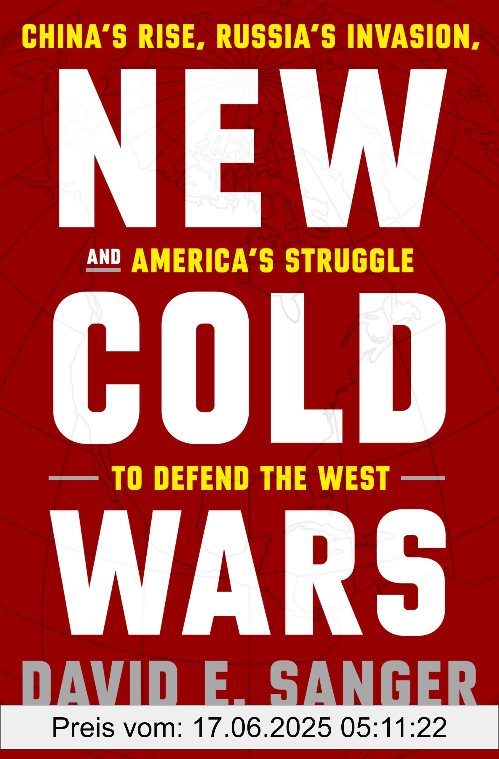 Binding : hardcover, Label : New Cold Wars : China's Rise, Russia's Invasion, and America's Struggle to Defend the West, medium : hardcover, numberOfPages : 528, publicationDate : 2024-04-16, releaseDate : 2024-04-16, languages : english, ISBN : 0593443594