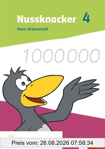 Nussknacker 4. Ausgabe Sachsen und Thüringen: Arbeitsheft Klasse 4 (Nussknacker. Ausgabe ab 2021)