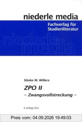 ZPO II. Zwangsvollstreckung
