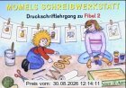 Momels Schreibwerkstatt: Druckschriftlehrgang zu Fibel 2