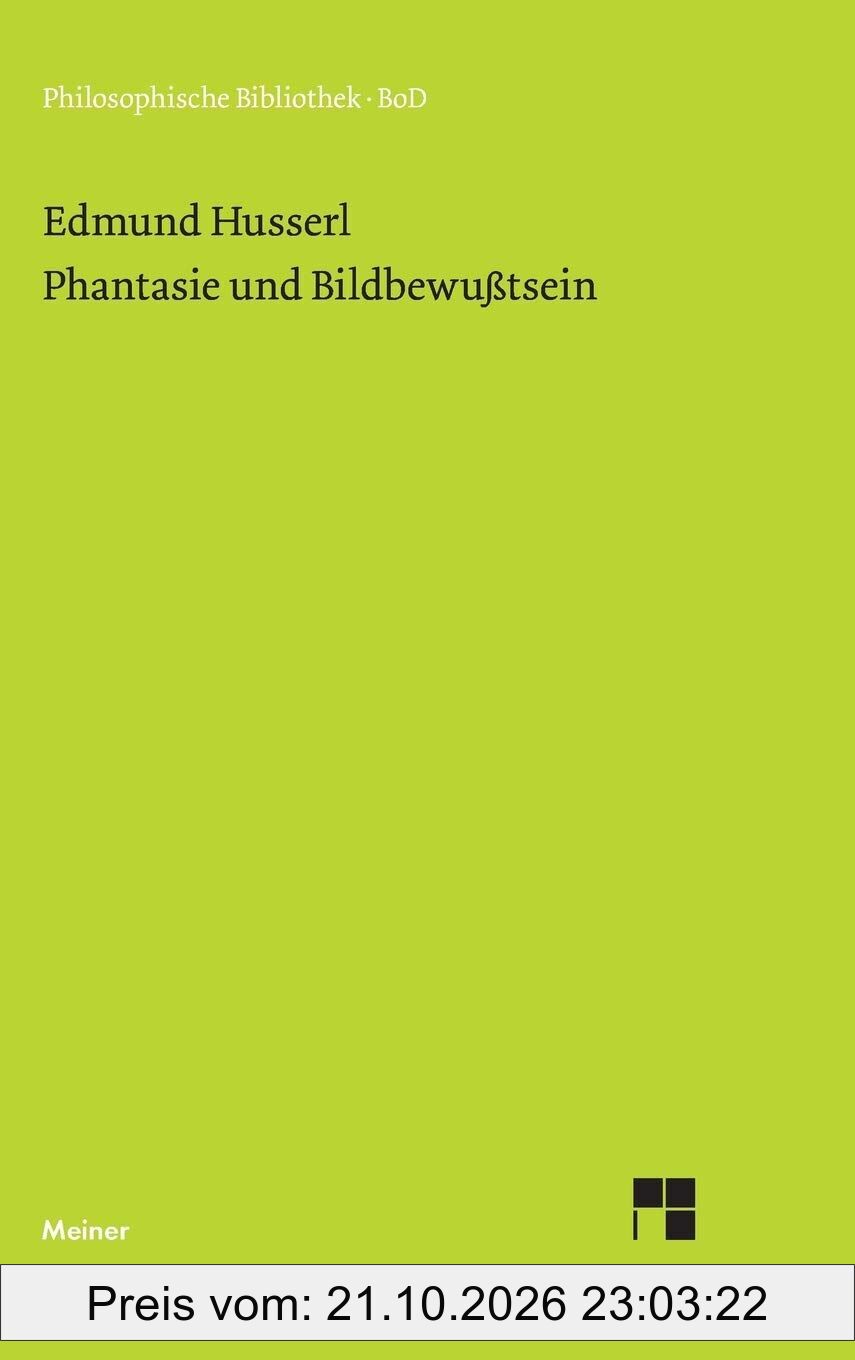 Phantasie und Bildbewußtsein