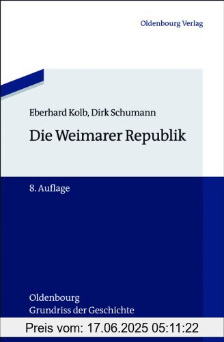 Binding : Taschenbuch, Edition : aktualisierte und erweiterte Auflage, Label : Oldenbourg Wissenschaftsverlag, Publisher : Oldenbourg Wissenschaftsverlag, medium : Taschenbuch, numberOfPages : 383, publicationDate : 2012-11-21, authors : Eberhard Kolb, Dirk Schumann, languages : german, ISBN : 3486712675