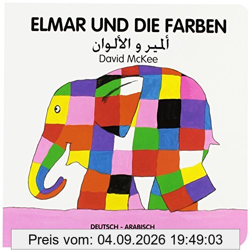 Elmar und die Farben, deutsch-arabisch