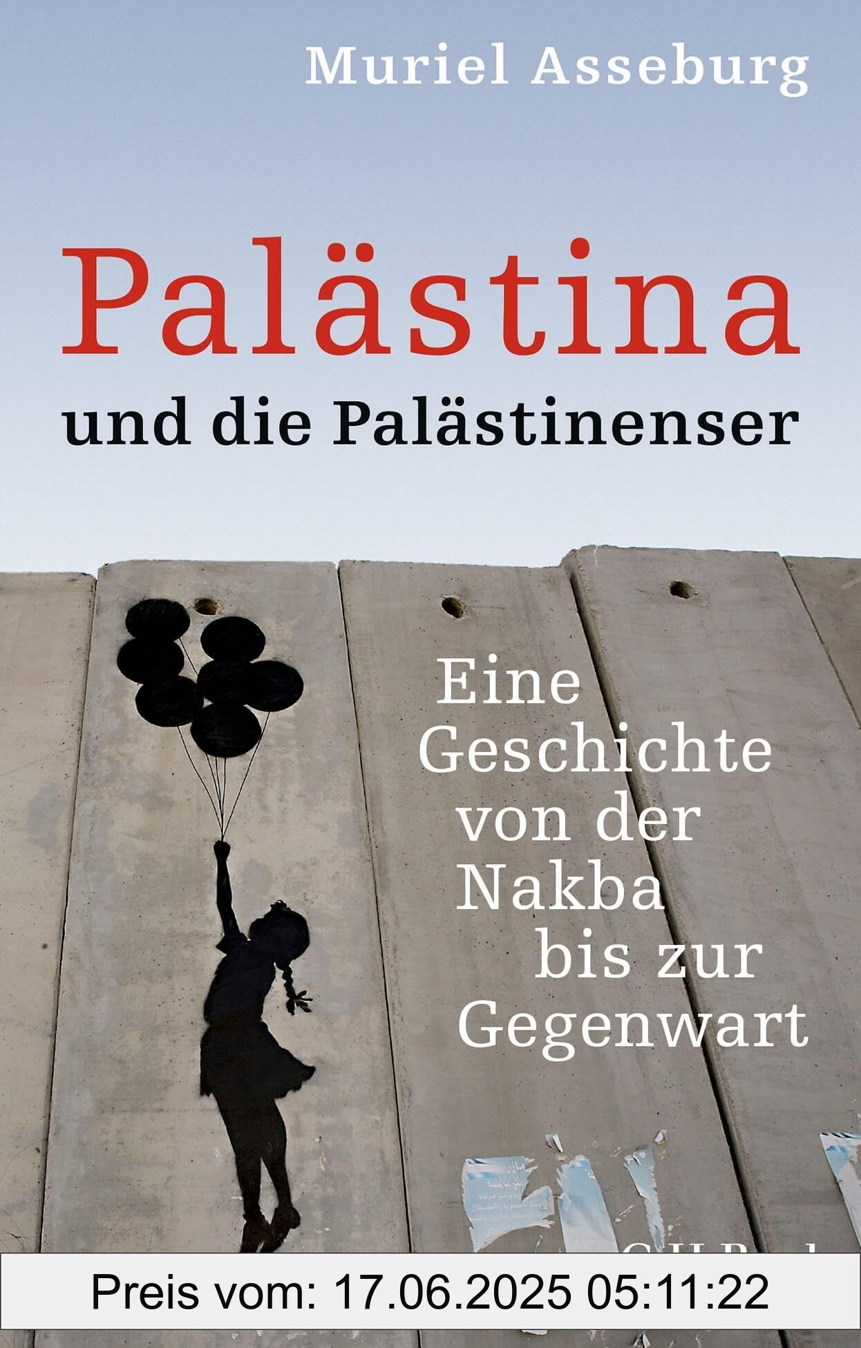 Brand : Beck C. H., Binding : paperback, Edition : 6, Label : Palästina und die Palästinenser : Eine Geschichte von der Nakba bis zur Gegenwart (Beck Paperback), medium : paperback, numberOfPages : 365, publicationDate : 2024-10-08, releaseDate : 2024-10-08, languages : german, ISBN : 3406831648