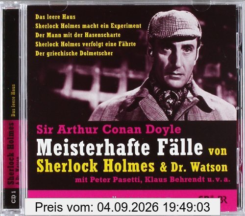 Meisterhafte Fälle von Sherlock Holmes und Dr. Watson (3 CD's)