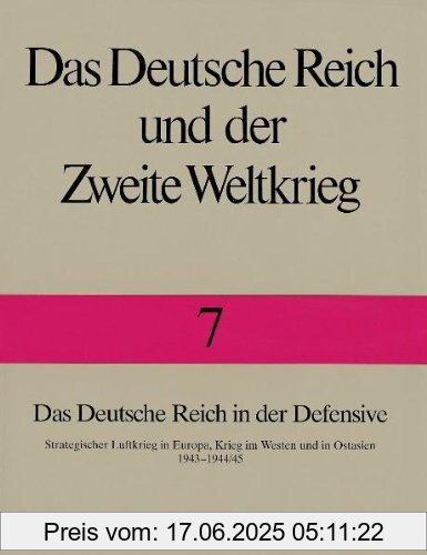 Binding : Gebundene Ausgabe, Label : Deutsche Verlags-Anstalt, Publisher : Deutsche Verlags-Anstalt, medium : Gebundene Ausgabe, numberOfPages : 848, publicationDate : 2001-11-01, authors : Horst Boog, Gerhard Krebs, Detlef Vogel, publishers : Militärgeschichtliches Forschungsamt, languages : german, ISBN : 3421055076