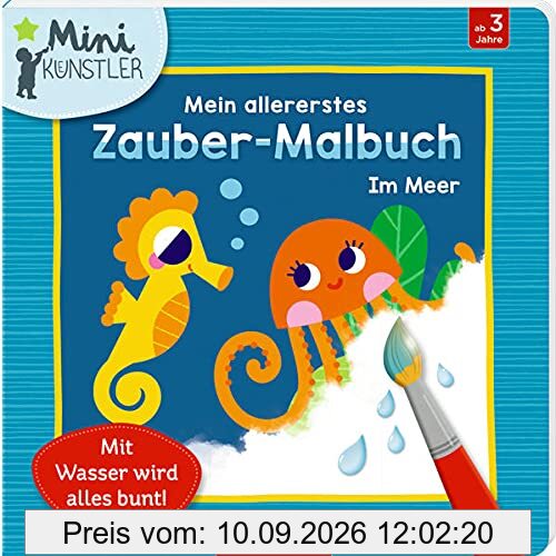Mein allererstes Zauber-Malbuch: Im Meer: Mit Wasser wird alles bunt (Mini-Künstler)