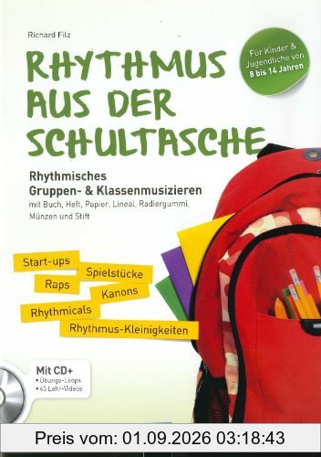 Rhythmus aus der Schultasche, m. CD-ROM
