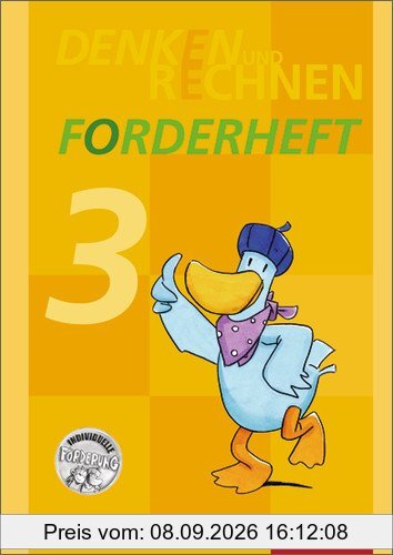 Denken und Rechnen Zusatzmaterialien - Ausgabe 2011: Forderheft 3