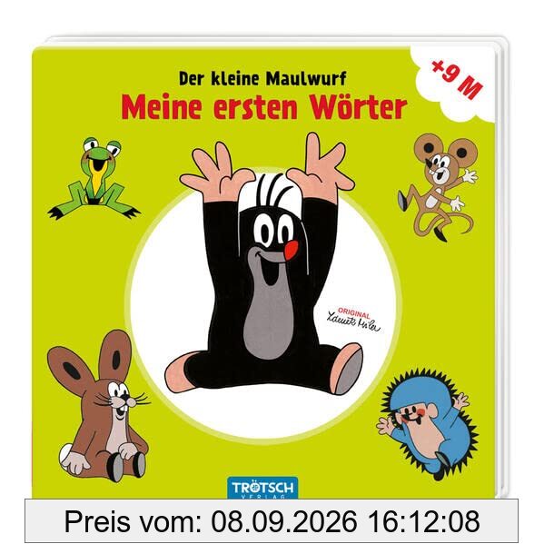 Trötsch Der kleine Maulwurf Leporello Meine ersten Wörter: Bilderbuch Entdeckerbuch