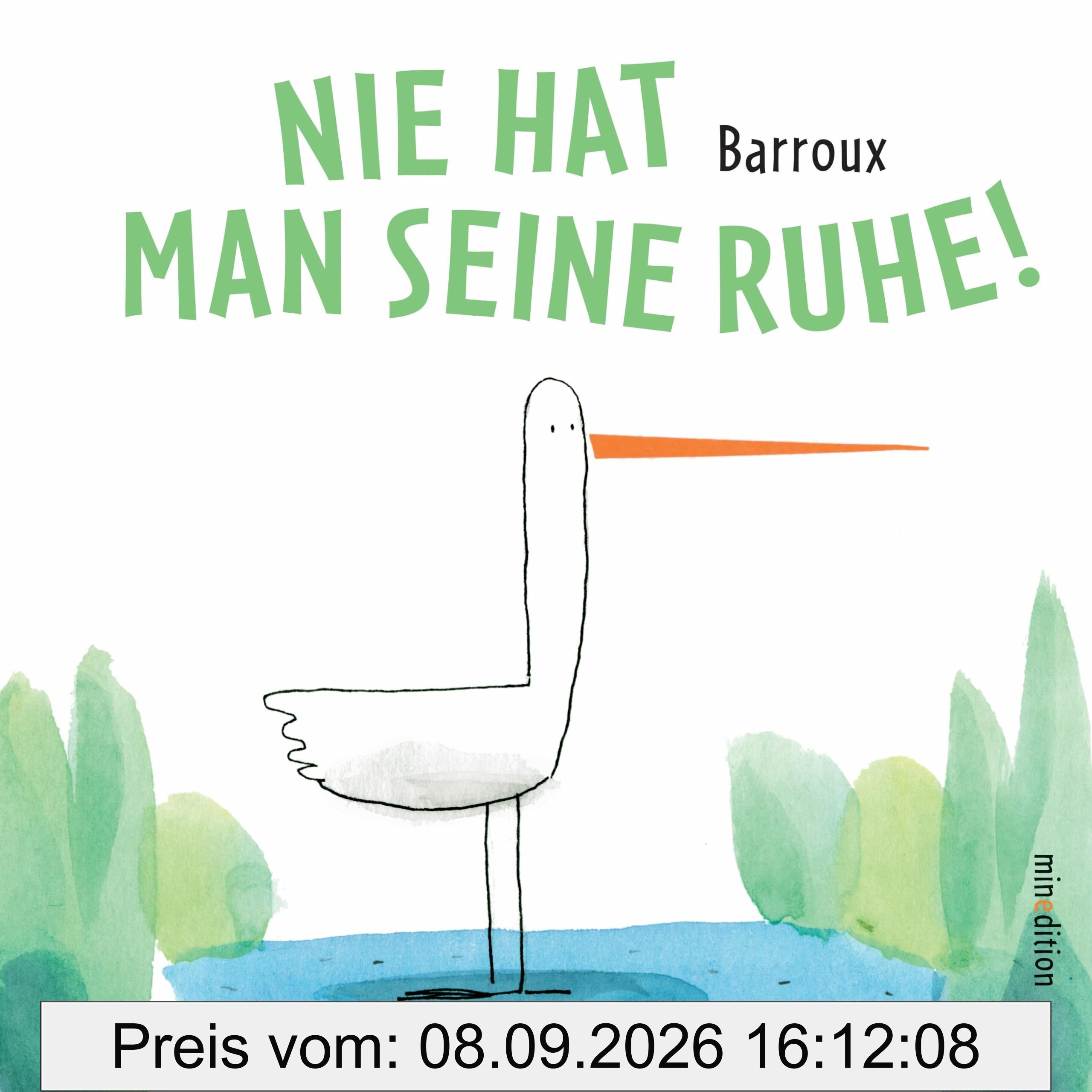 Nie hat man seine Ruhe!: - ein Bilderbuch für Kinder ab 3 Jahren, aber auch für gestresste Erwachsene!