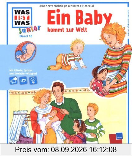 Was ist was junior, Band 16: Ein Baby kommt zur Welt