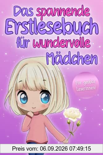 Das spannende Erstlesebuch für wundervolle Mädchen: Erstlesebuch für Kinder ab 6 Jahren - 10 inspirierende und aufregende Abenteuer Kurzgeschichten ... - Erstleser Mädchen 1. Klasse