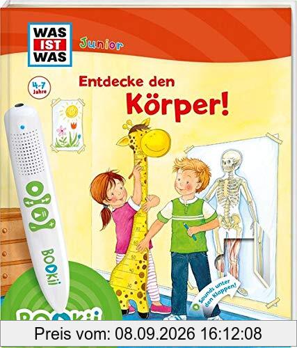 BOOKii® WAS IST WAS Junior Entdecke den Körper!: Über 600 Hörerlebnisse und interaktive Spiele! (BOOKii / Antippen, Spielen, Lernen)