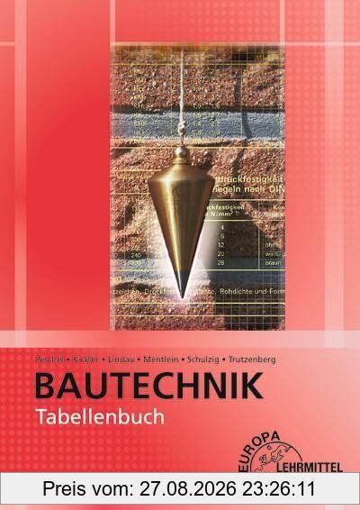 Tabellenbuch Bautechnik