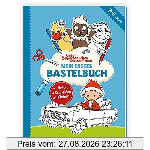 Trötsch Unser Sandmännchen Mein erstes Bastelbuch: Bastelheft Beschäftigungsbuch