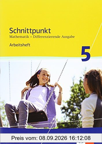 Schnittpunkt Mathematik - Differenzierende Ausgabe für Nordrhein-Westfalen / Arbeitsheft mit Lösungsheft Mittleres Niveau 5. Schuljahr