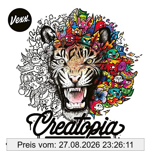Creatopia: Ein Malbuch