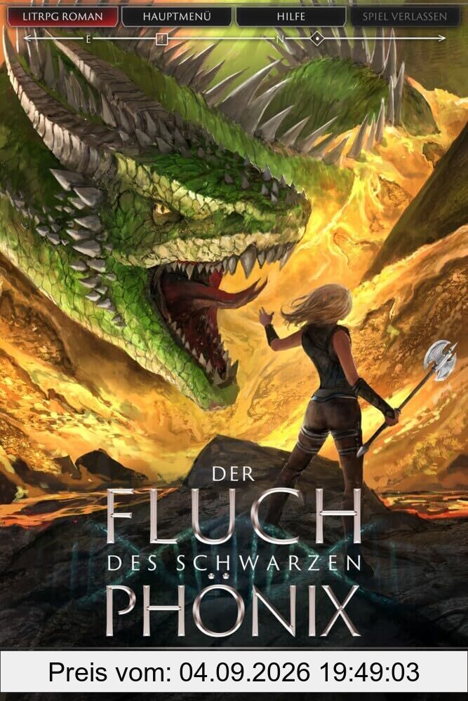Der Fluch des schwarzen Phönix: Ein Fantasy-LitRPG-Roman (Heirs of the Phoenix)