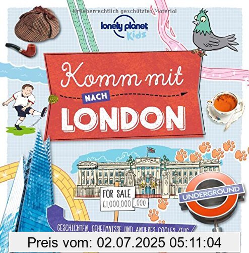 Die Buchhandlung in Oelde hat das Buch Komm mit nach London (Lonely Planet Kids) (Lonely Planet Kids Komm mit)