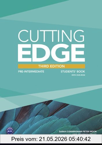Araminta Crace Cutting Edge Pre-Intermediate Students' Book With Dvd